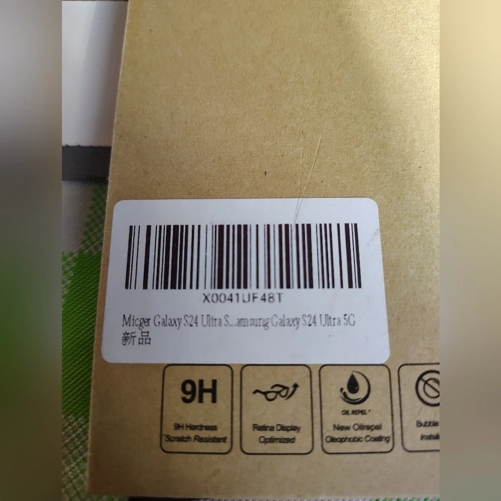 Galaxy S24 Ultra Samsung Tempered Glass